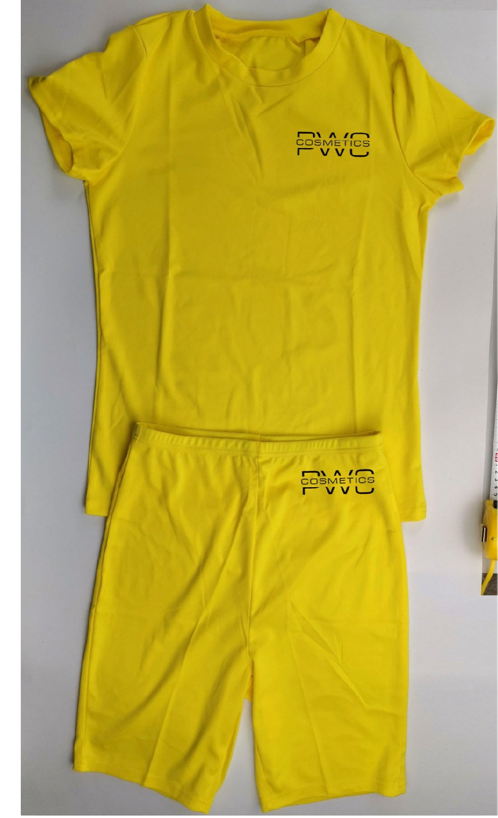 Yellow Summer Short Set