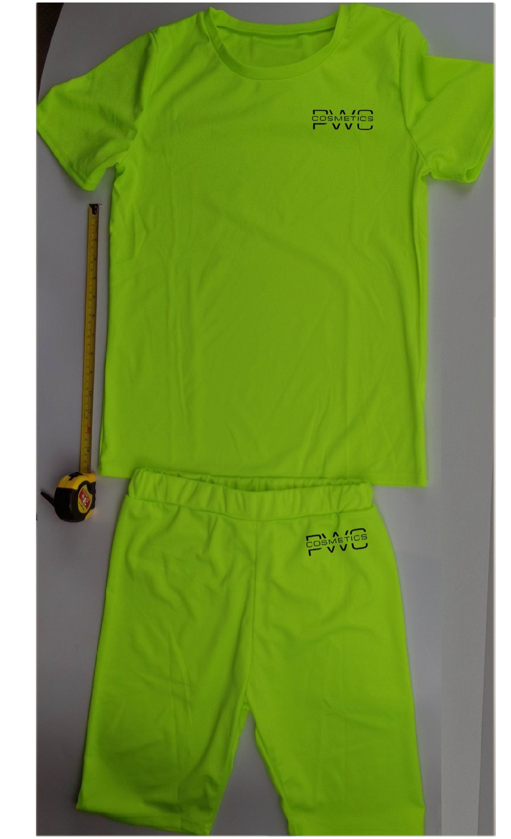 Lime Green Summer Short Set